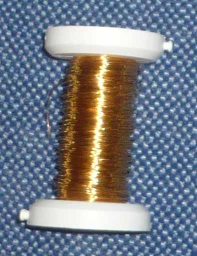 Draht goldfarben ca 15 Gramm ca 0,15 - 0,2 mm