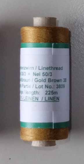 Goldschild Nm 30/3 Nel 50/3 Goldbraun/Gold Brown 38