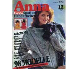 Anna 1983 Dezember Lehrgang: Rauschgoldengel basteln