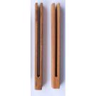 Set 2 Klppelhalter aus Holz ca 19 cm lang