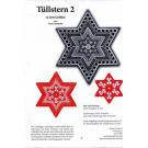 Star 2 in 3 designs by Petra Tschanter