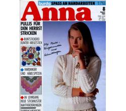 Anna 1989 August Kurs Neue Stickmuster Nahtverzierungen