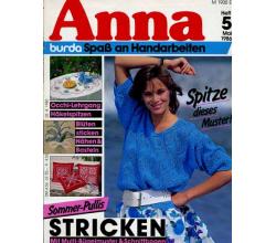 Anna 1986 November Lehrgang: Hkeleinstze