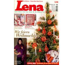 Lena 2008 Dezember Lehrgang Handschuhe von der Spitze aus strick