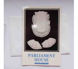Postkarte mit Umschlag - Parliament House Canberra