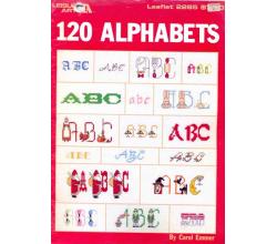 120 Alphabets Leisure Art Leafleat 2285