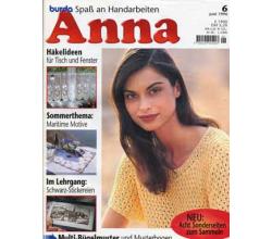 Anna 1996 Juni Lehrgang: Schwarz-Stickereien