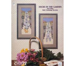 Ducks in the garden Country Cross-Stitch Book 34