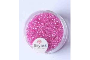 Rocailles 2 mm 17 gramm mit Silbereinzug  - Rayher